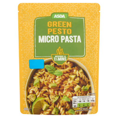 ASDA Green Pesto Micro Pasta 200g