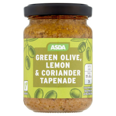 ASDA Green Olive Lemon & Coriander Tapenade 140g