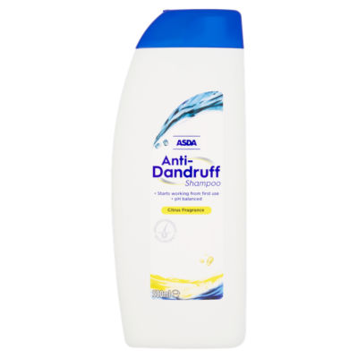 ASDA Citrus Fragrance Anti-Dandruff Shampoo 500ml