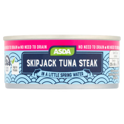 ASDA Tuna Steak in a Little Spring Water 110g