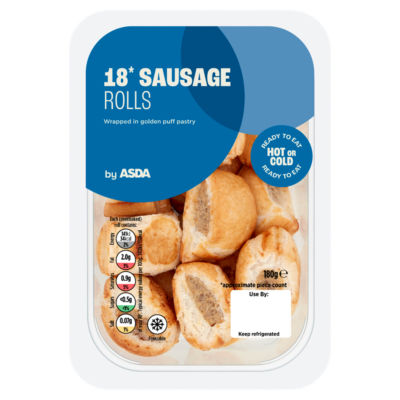 ASDA 18 Pork Sausage Rolls