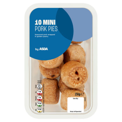 ASDA 10 Mini Pork Pies