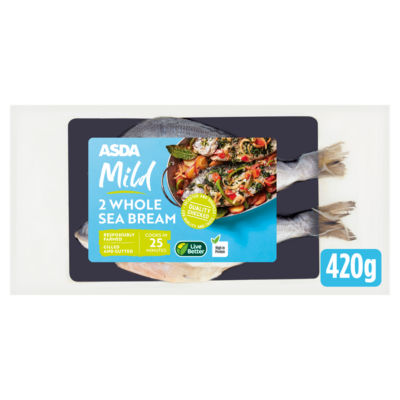 ASDA Mild 2 Whole Sea Bream