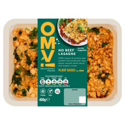 OMV! Deliciously Vegan No Beef Lasagne