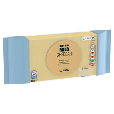 ASDA Scottish Mild Cheddar 400g