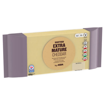 ASDA Scottish Extra Mature Cheddar 400g