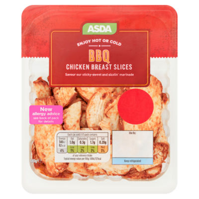 ASDA BBQ Chicken Breast Slices