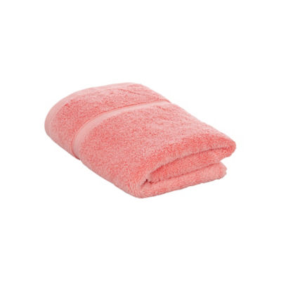 George Home Small Coral Super Soft Cotton Hand Towel