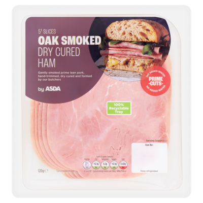 ASDA Oak Smoked Dry Cured Ham