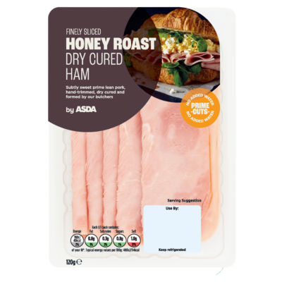 ASDA Finely Sliced Honey Roast Dry Cured Ham