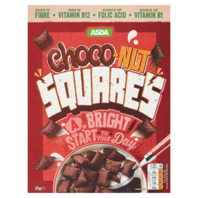 ASDA Choco-Nut Squares 375g