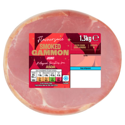 ASDA Flavoursome Smoked Gammon Joint