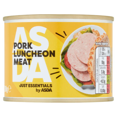 JUST ESSENTIALS by ASDA Pork Luncheon Meat