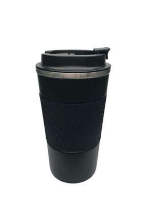 George Home Double Wall Travel Tumbler Black 450ml