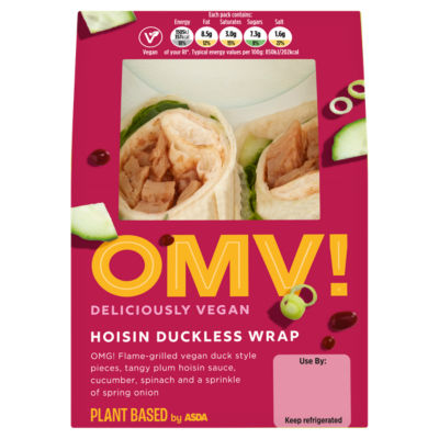 OMV! Deliciously Vegan Hoisin Duckless Wrap