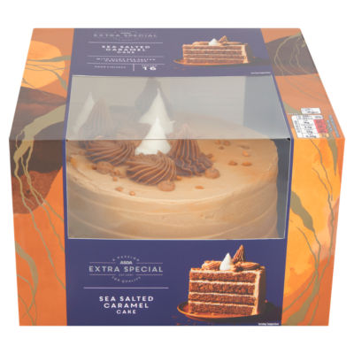 ASDA Extra Special Sea Salted Caramel Cake