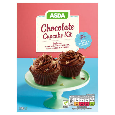 ASDA Chocolate Cupcake Kit 290g