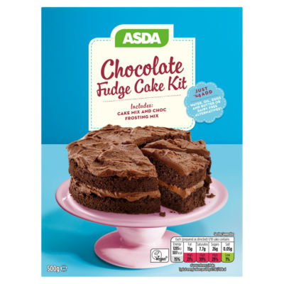 ASDA Chocolate Fudge Cake Kit