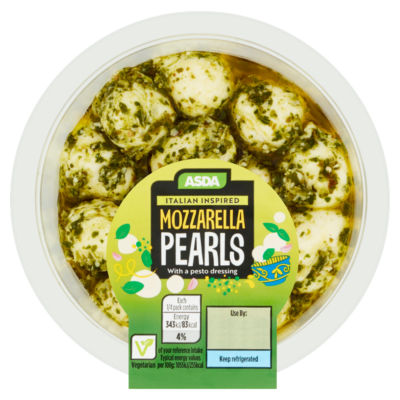 ASDA Marinated Mozzarella Pearls 130g