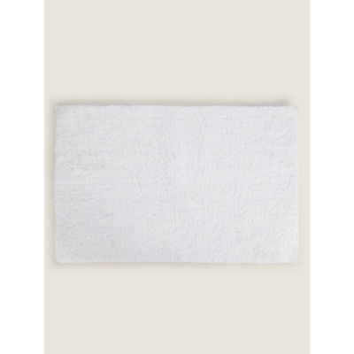 George Home Super Soft Bath Mat - White