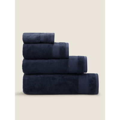 George Home Navy Egyptian Cotton Hand Towel