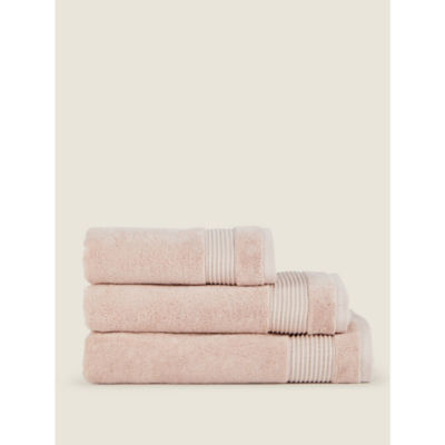 George Home Medium Blush Egyptian Cotton Bath Towel