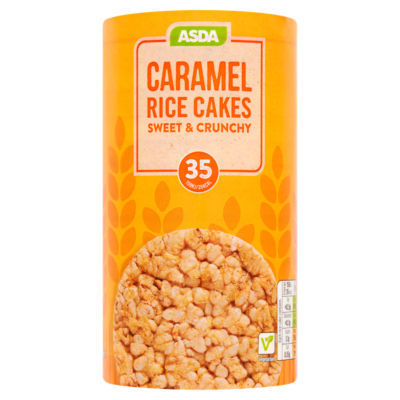 ASDA Caramel Flavour Rice Cakes 140g