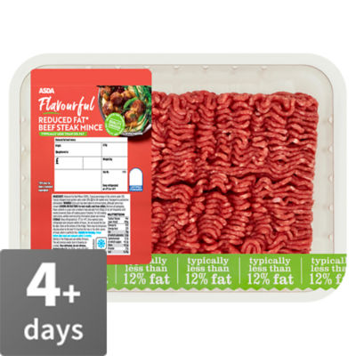 ASDA Flavourful Reduced Fat Beef Steak Mince