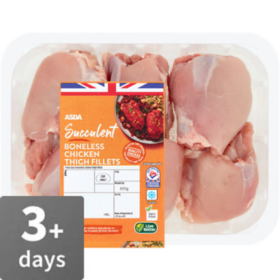 ASDA Succulent Boneless Chicken Thigh Fillets