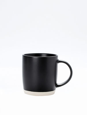 George Home Black Bisque Single Mug