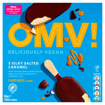 OMV! Deliciously Vegan Silky Salted Caramel