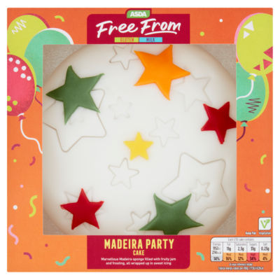 ASDA Free From Madeira Party Cake