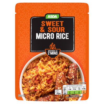 ASDA Sweet & Sour Micro Rice