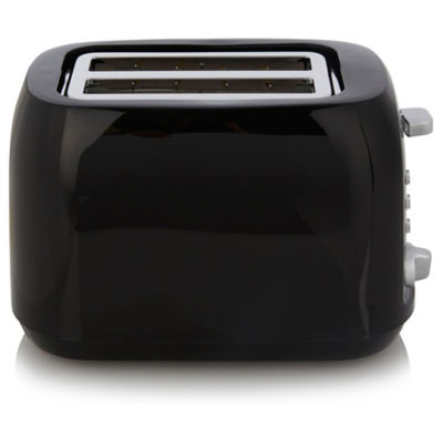 George Home Black 2 Slice Toaster