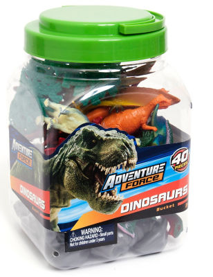 Adventure Force 40 Piece Dinosaur Bucket