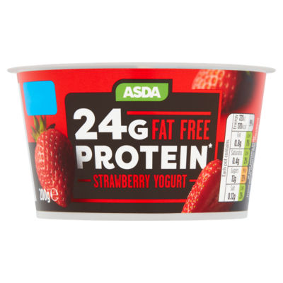 ASDA Fat Free Protein Strawberry Yogurt 200g