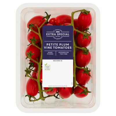 ASDA Extra Special Petite Plum Vine Tomatoes