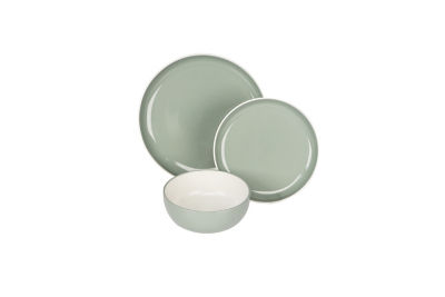 George Home Green Two Tone Dinner Set