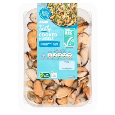 ASDA Tasty Cooked Mussels