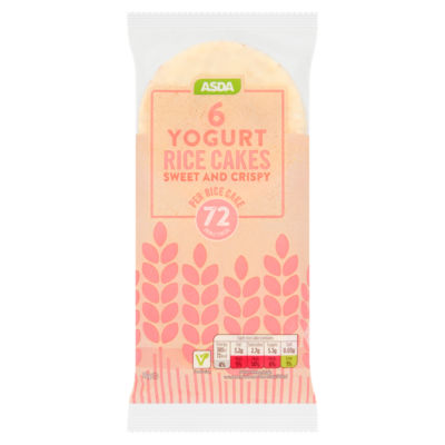 ASDA 6 Yogurt Rice Cakes