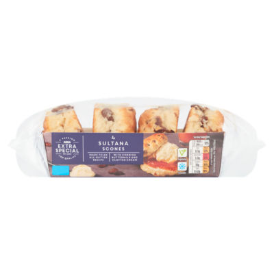 ASDA Extra Special 4 Sultana Scones