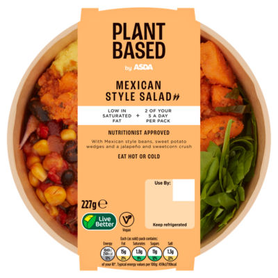 Plant Based by ASDA Mexican Style Salad