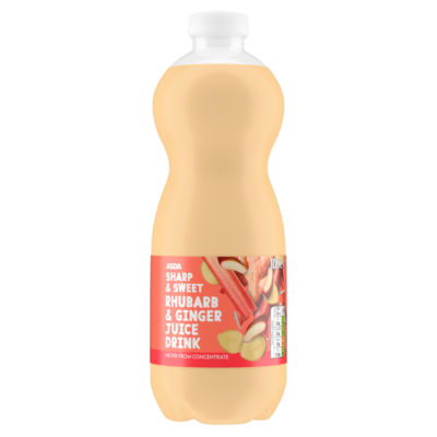 ASDA Sharp & Sweet Rhubarb & Ginger Juice Drink