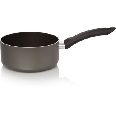 George Home Stainless-steel Saucepan and Lid - 18cm