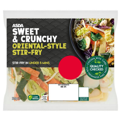 ASDA Sweet & Crunchy Oriental-Style Stir-Fry 320g