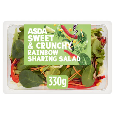 ASDA Sweet & Crunchy Rainbow Sharing Salad 330g