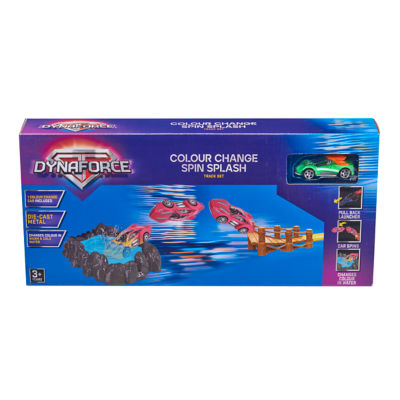 Dynaforce Colour Change Spin Splash Track Set