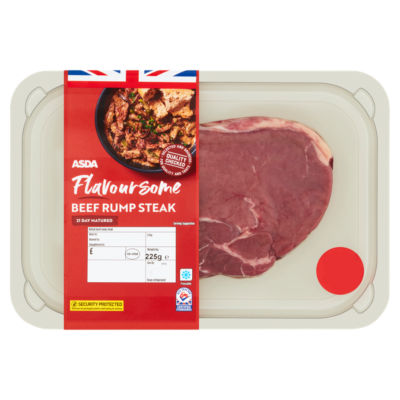 ASDA Butcher's Selection British Beef Rump Steak