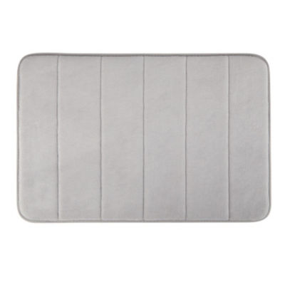 George Home Memory Foam Bath Mat - Grey