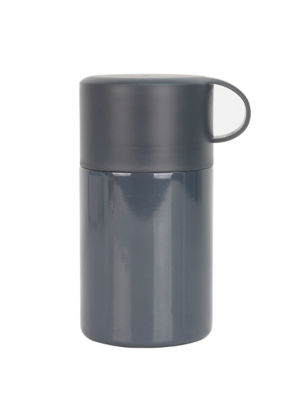 George Home Black Stainless Steel Food Flask